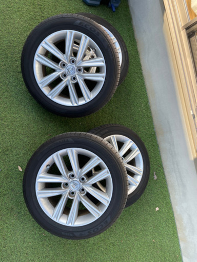 210クラウン純正ホイール 17インチタイヤ付き