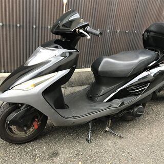 即乗りで快適♪『自賠責、グリップヒーター、BOX付』　ホンダ e彩125　☆始動良好♪4スト低燃費　通勤通学に♪の画像