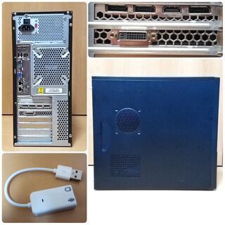 ゲーミングPC Xeon-E3 GTX1060 SSD240G メモリ16G 1209の画像