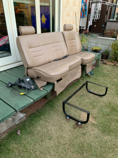 ダッジ　ラムバン　フロントベンチシート