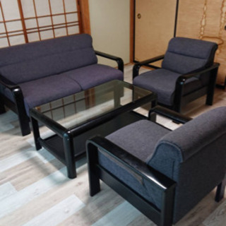 広々ソファーセットと机（お取引決定しました）