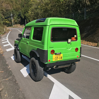 ジムニー   JA71リフトアップ公認　車検あり　譲りますの画像