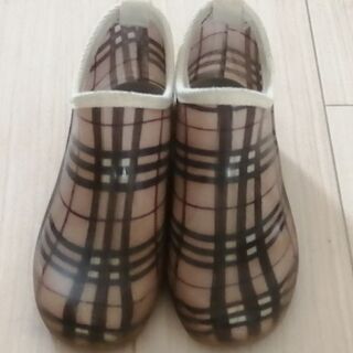 婦人レインシューズ　Ｍサイズ　※12 /11まで展示