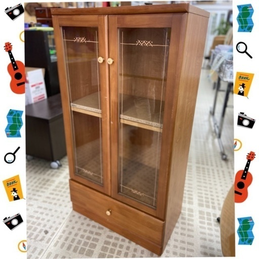12/10食器棚 キッチンボード 高さ103.5㎝ 横55㎝ 奥30㎝