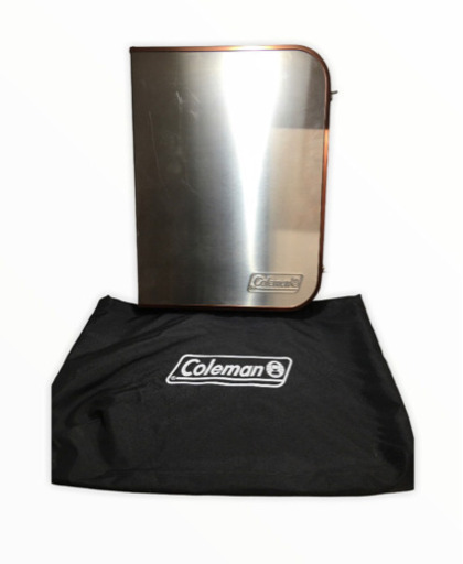 【美品】Coleman コールマン　ステンレスファイアーサイドテーブル　テーブル　2台目