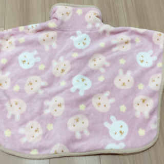 スリーパー ベスト　ポンチョ　ピンクの画像