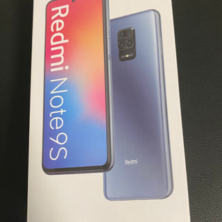 【新品未開封】Xiaomi　RedmiNote9s 6GB 128GB ホワイト