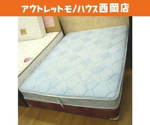 レア☆米軍放出品 ベッド サイズ：ワイドダブルロング 幅152cm マットレス・ボトムセット　西岡店