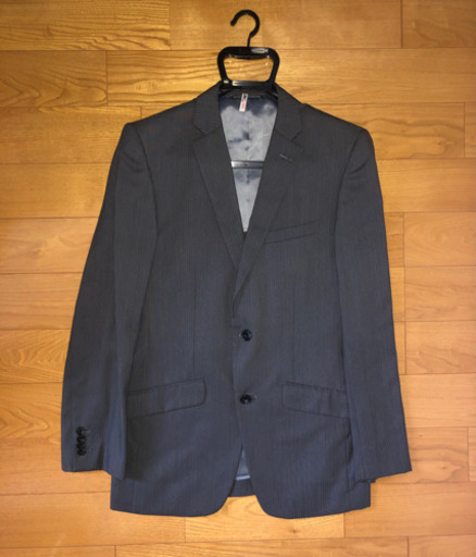 【お値引き可】スーツ　上下セット　メンズ　FICCE COLLEZIONE  クリーニング済　小西良幸