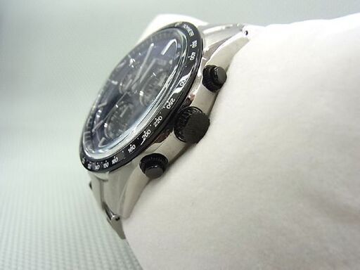 ☆美品 シチズン 腕時計 BL5496-96L エコ・ドライブ クロノグラフ ステンレス メンズ シチズンコレクション CITIZEN