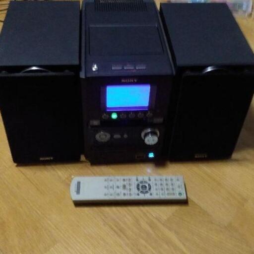 SONY CMT-M35WM(B)　ソニー　MDコンポ