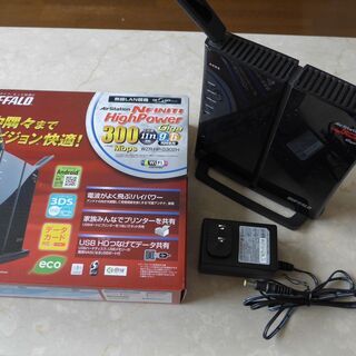 無線LANルーター　BUFFALO WZR-HP-G302H 