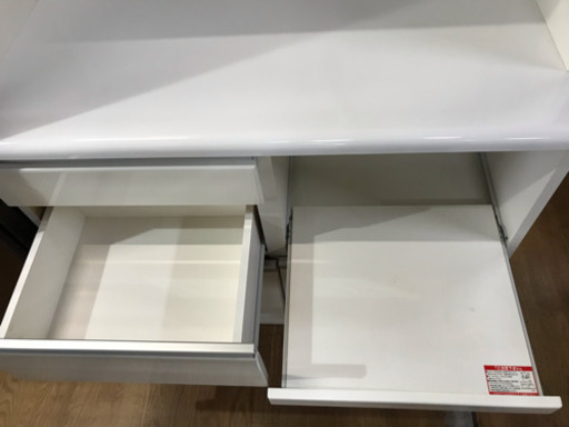 レンジボード  ホワイト 幅100cm 中古