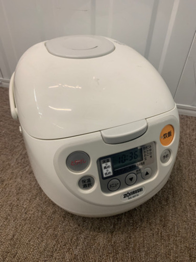 美品）炊飯器ZOJIRUSHI NS-WF10-WB