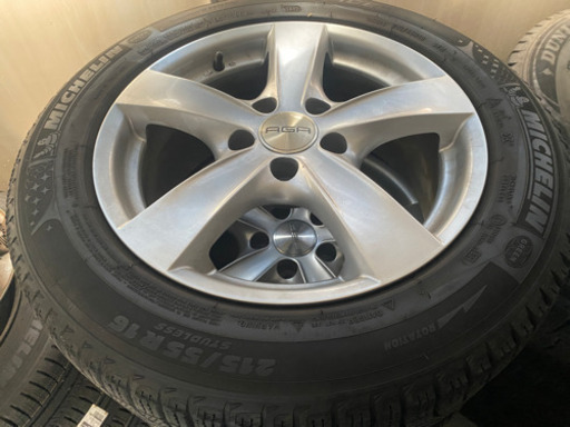 スタッドレスタイヤ&アルミホイール4本セット　VWパサート