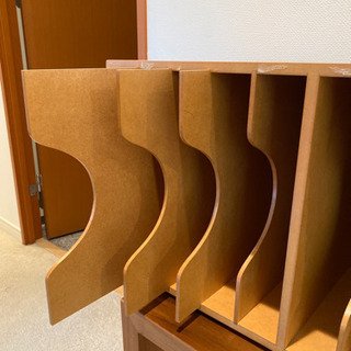 本・雑誌・教科書 収納 2つセットの画像