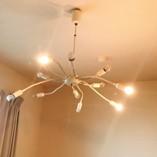 【値段交渉します】シーリングライト　シャンデリア　部屋　電気　電灯　アンティーク　インテリア① 天井照明　照明