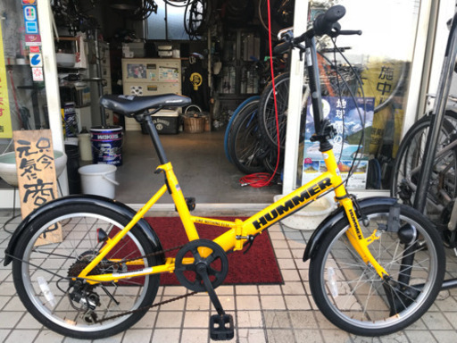 整備済みのハマー折り畳み20インチ