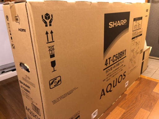 シャープ 50V型 4K チューナー内蔵 液晶 テレビ AQUOS HDR対応