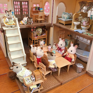 シルバニアファミリーセット　の画像