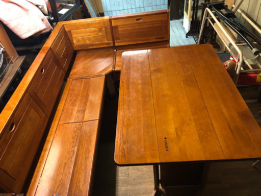 【譲り先決定】コーナーダイニングセット