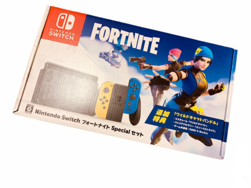 Nintendo switch フォートナイト同梱版 3年保証付き 保護シート付き
