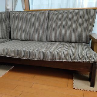 無料  2人掛けソファ　