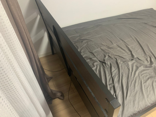 IKEA セミダブルベッド&マットレス　セット売り