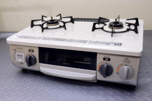 Rinnai リンナイ コンパクトガステーブル LPガス KGM33NBEL 2018年製 プロパンガス用