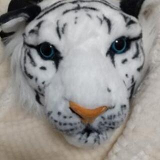ホワイトタイガー ショルダー ポシェット ウエストポーチ アニマルリュック 動物園の画像