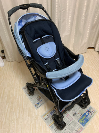 【限定色】ピジョン A型ベビーカー ランフィ ra9 ノールシアン