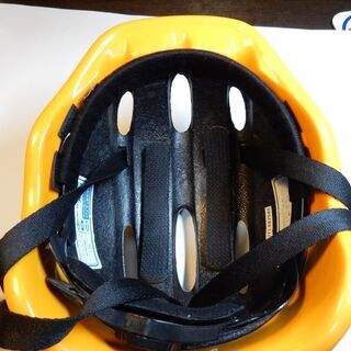 幼児用自転車ヘルメット 黄色 49-54cm OGK製 オマケでもう1個の画像