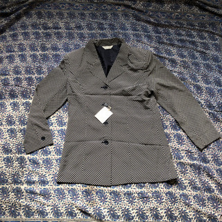 未使用タグ付きドットジャケット/水玉