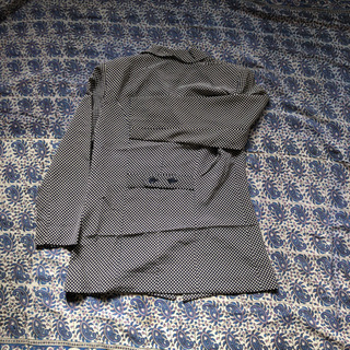 未使用タグ付きドットジャケット/水玉の画像