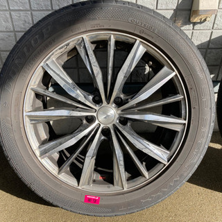 245/50/18 タイヤホイール4本セット y51フーガ 引取り限定