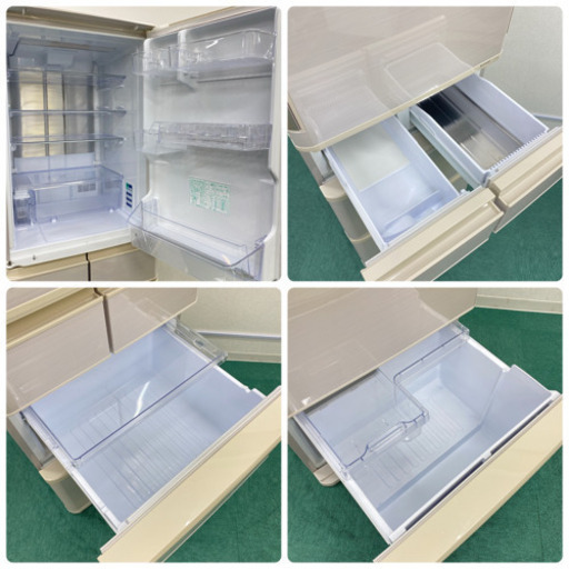 配達無料地域あり＊シャープ  2013年製 424L＊人気のどっちも扉＊自動製氷＊