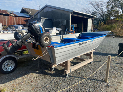 ステーサー360 マーキュリー9.8 アルミボート　バス釣り等