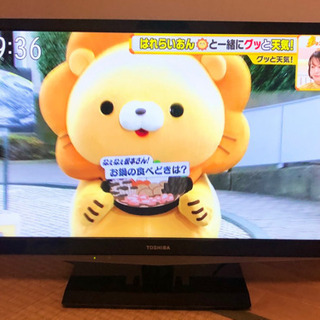 東芝 カラーテレビ REGZA 24B5 の画像