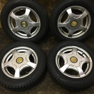 【BS BLIZZAK VRX 155/65R13】スタッドレス【社外 マルチ 13インチ 4J4HPCD100/110/114.3+45】バリ溝 ミラ ラパン等　(TA311) クレジットカード QR決済可能