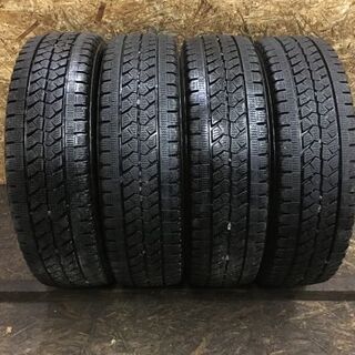 BS BLIZZAK W979 205/75R16 113/111L LT 16インチ トラックタイヤ スタッドレス 4本 2019年製 (TF396) クレジットカード QR決済可能