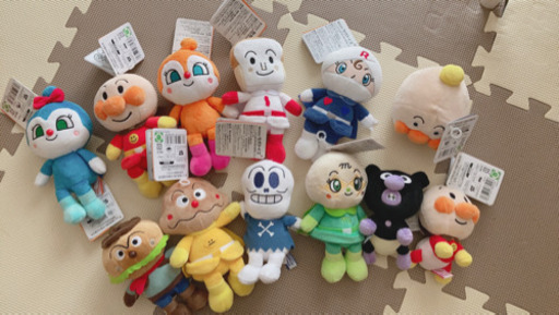 アンパンマンぬいぐるみセット　新品