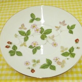ウェッジウッド ワイルドストロベリー カップ&ソーサー 直径6.5×高さ6.5㎝ Wedgwood ギフト プレゼント 苫小牧西店の画像