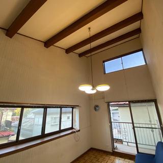 ペットOK、DIY完全自由！天井高くて広い！🅿️と大型作業部屋つ...