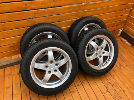 【値下げ】スタッドレスタイヤ　ホイール　セット　ワーゲン  205 55 16 エッティンガー
