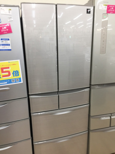 取りに来られる方限定！SHARPの6ドア冷蔵庫です！！