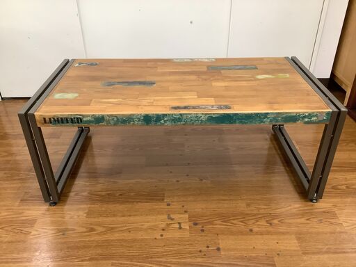 FERUM INDUSTRIAL　COFFEE　TABLE　d-Bodhi　フェルムインダストリアルコーヒーテーブル　ディーボディー【トレファク　川越店】