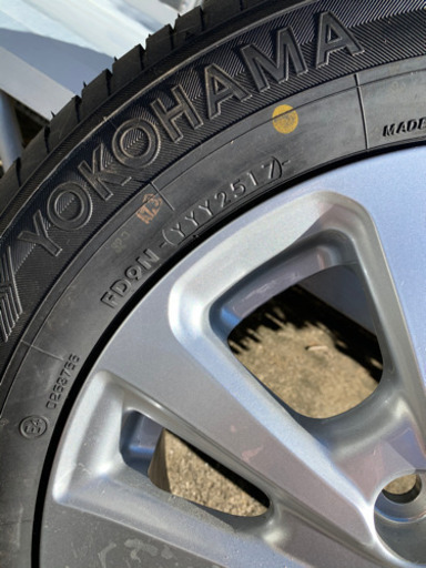 値下げ！voxy80後期純正！新車外し！195/65R15 ４本セット