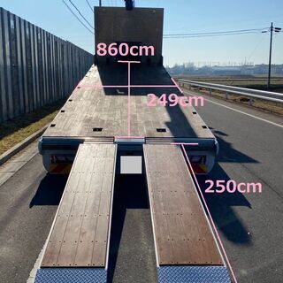 日野 プロフィア 令和2年式 2KG-FW1EHG セルフローダー ハイジャッキローダー クレーンTADANO 最大積載量11900kg の画像