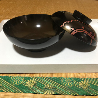譲渡先決まりました  吸い物用蓋付きお椀