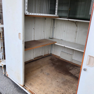(取引中の為キャンセルが出次第､順次返信致します) 物置　差し上げます‼️の画像